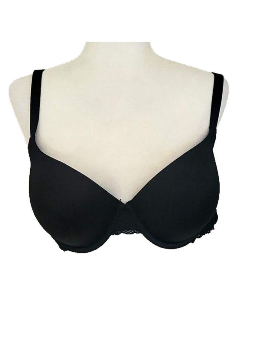 Auden 40D padded comfy x back bra black